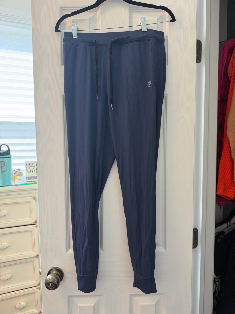 Born Primitive Womens Navy Athletic Jogger Pants